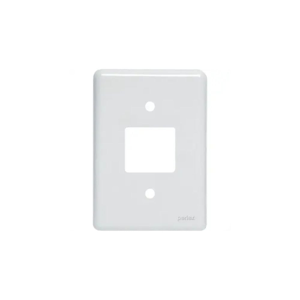 Placa Perlex Branca 4x2 (2 Saida) 23PL2 - imagem 1