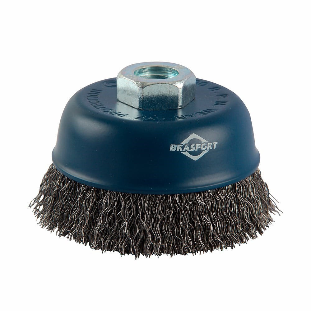Escova Aço Brasfort Copo 85xM14 Aço Carbono 7258