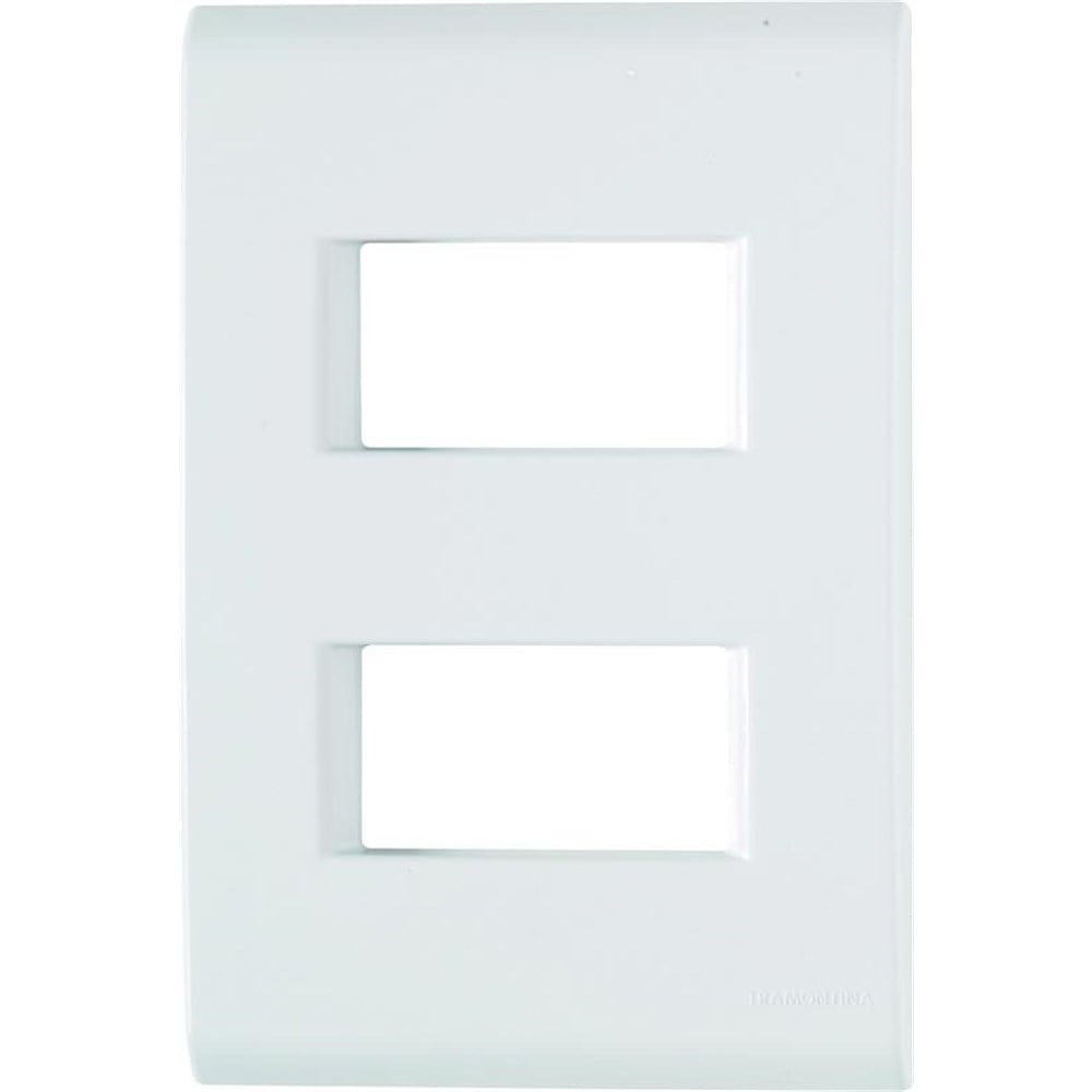 Placa Tramontina Liz 4x2 (2 Modulos Distanciada) 57106206