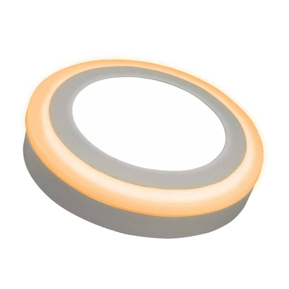 Luminária LED Plafon Taschibra Dual Color Externo Redondo 18/6W 24cm 15070109