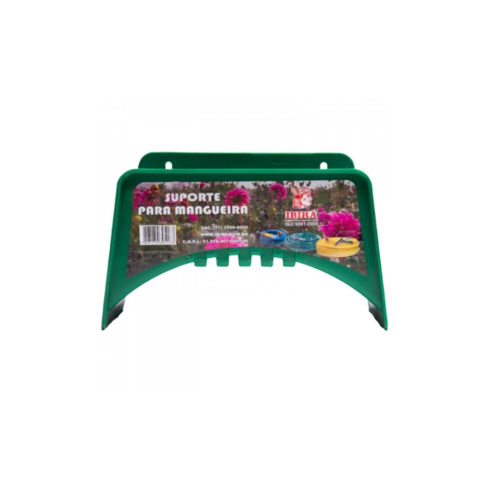 Suporte Mangueira PVC Verde Ibira | 516