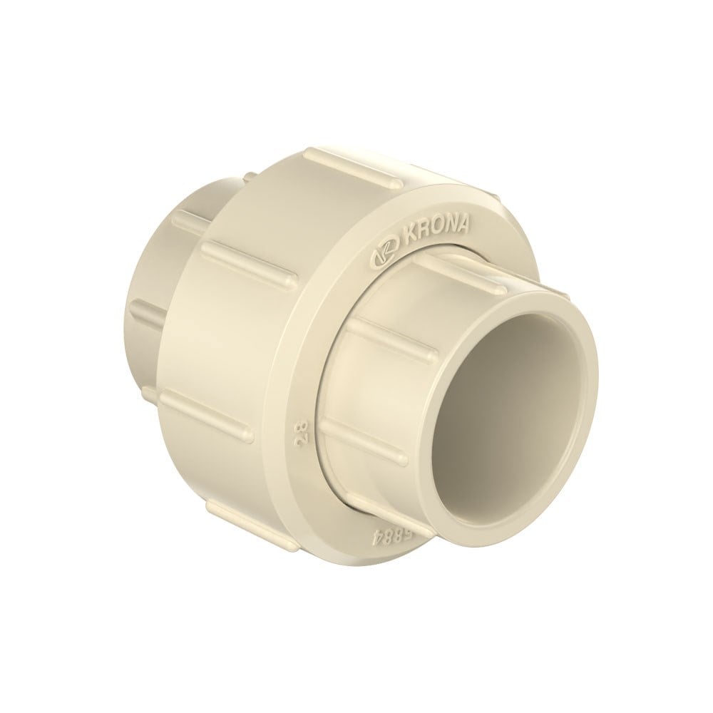 União Krona Ultraterm Fêmea Fêmea CPVC DN28 1381