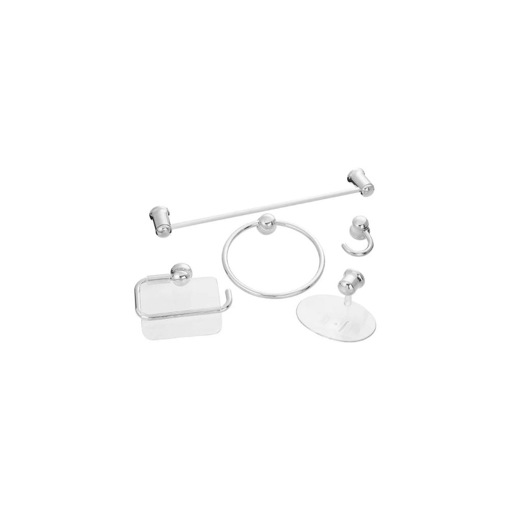 Kit Banheiro Brasil Branco Cristal 5 Peças | B130201010 - imagem 1