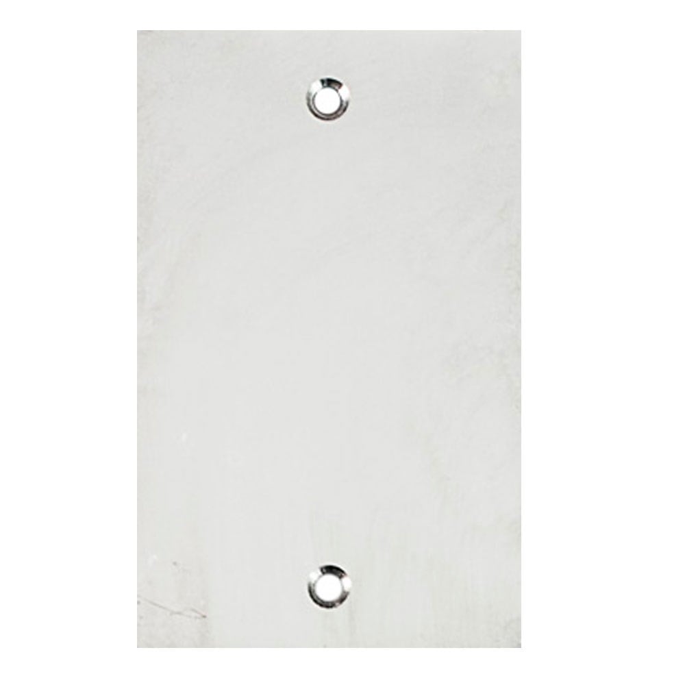 Placa Piso Inox 4x2 Cega PI4200